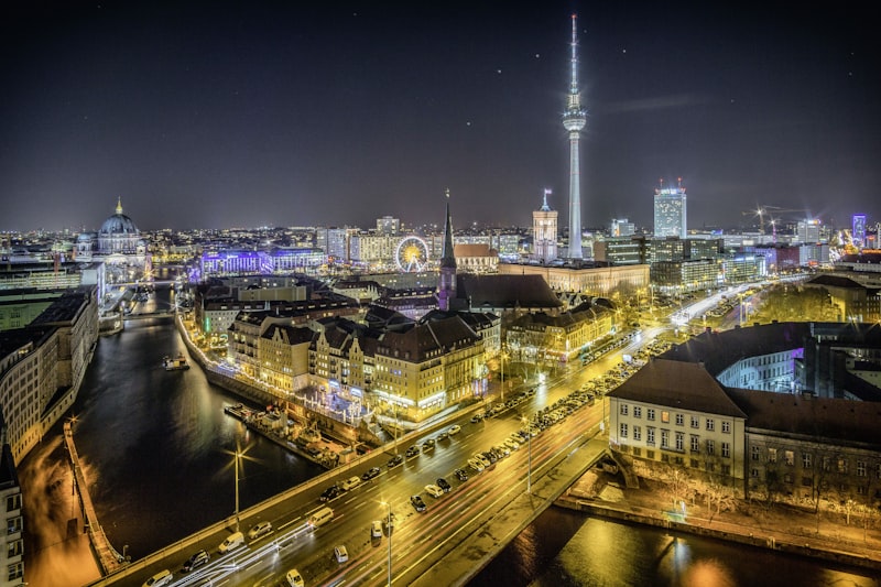 Vilnius’un tarihi kent merkezinden görünüm